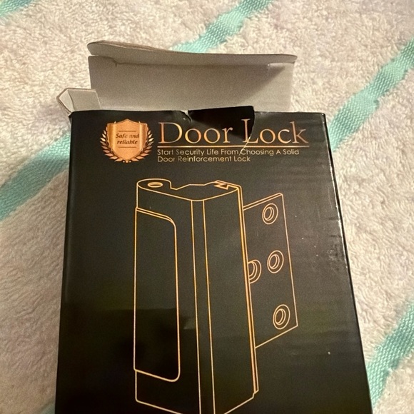 Door Lock Home Security Door Stop - Picture 2 of 4